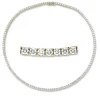 Collier aus 750 Gold Gelbgold 137 Brillanten 15,72ct TW-SI L:45cm