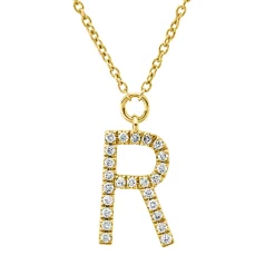Collier aus 750 Gold Gelbgold 24 Brillanten 0,05ct W-SI L:45cm