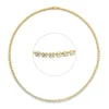 Collier aus 585 Gold Gelbgold 39 Diamanten 1,98ct TW-SI L:40,6cm