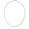 Collier aus 585 Gold Weißgold 248 Brillanten 6,59ct TW-SI L:55,9cm