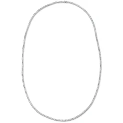 Collier aus 750 Gold Weißgold 263 Brillanten 7,2ct TW-SI L:65cm