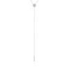 Collier aus 750 Gold Weißgold 35 Diamanten 0,08ct TW-SI L:45,7cm