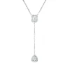 Collier aus 750 Gold Weißgold 38 Diamanten 1,34ct TW-SI L:43,2cm