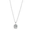 Collier aus 750 Gold Weißgold 23 Diamanten 0,37ct TW-SI L:45cm