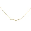 Collier Halskette Halsschmuck Rundankerkette mit Anhänger 585 Gelbgold 42-45cm