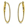 Creolen aus 750 Gold Gelbgold 98 Diamanten 0,2ct TW-SI 24x0,8mm