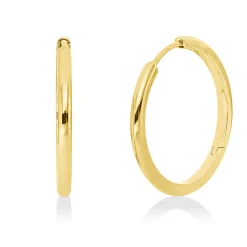 Creolen aus 750 Gold Gelbgold 19,8x1,6mm