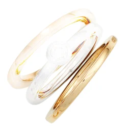 Dünner Ring Damenring aus 585 Gold Gelbgold glatt schlicht Damen