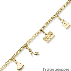 Einhänger Pump Damenschuh Absatzschuh Anhänger Charm 585 Gold Gelbgold 8x21,5mm