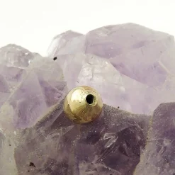 Ersatzteil für Piercing Kugel 5mm Piercingkugel glänzend 9K 375 Gold Gelbgold