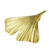 Ginkgoblatt - Goldanhänger Anhänger 20mm 375 Gold Gelbgold Halsschmuck Damen