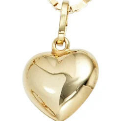 Goldanhänger Herzanhänger Anhänger 10,5x11,6mm Herz 333 Gold Gelbgold für Damen