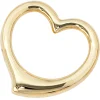 Goldanhänger Schmuck Anhänger 16,6x15,9mm Herz aus 333 Echt Gold Gelbgold