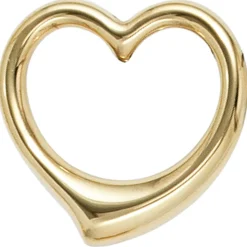 Goldanhänger Schmuck Anhänger 16,6x15,9mm Herz aus 333 Echt Gold Gelbgold