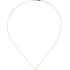 Halskette mit Anhänger Schmetterling Halsschmuck Collier 375 Gold Gelbgold 42cm
