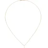 Halskette mit Anhänger Stäbchen Halsschmuck Collier aus 375 Gold Gelbgold 42cm