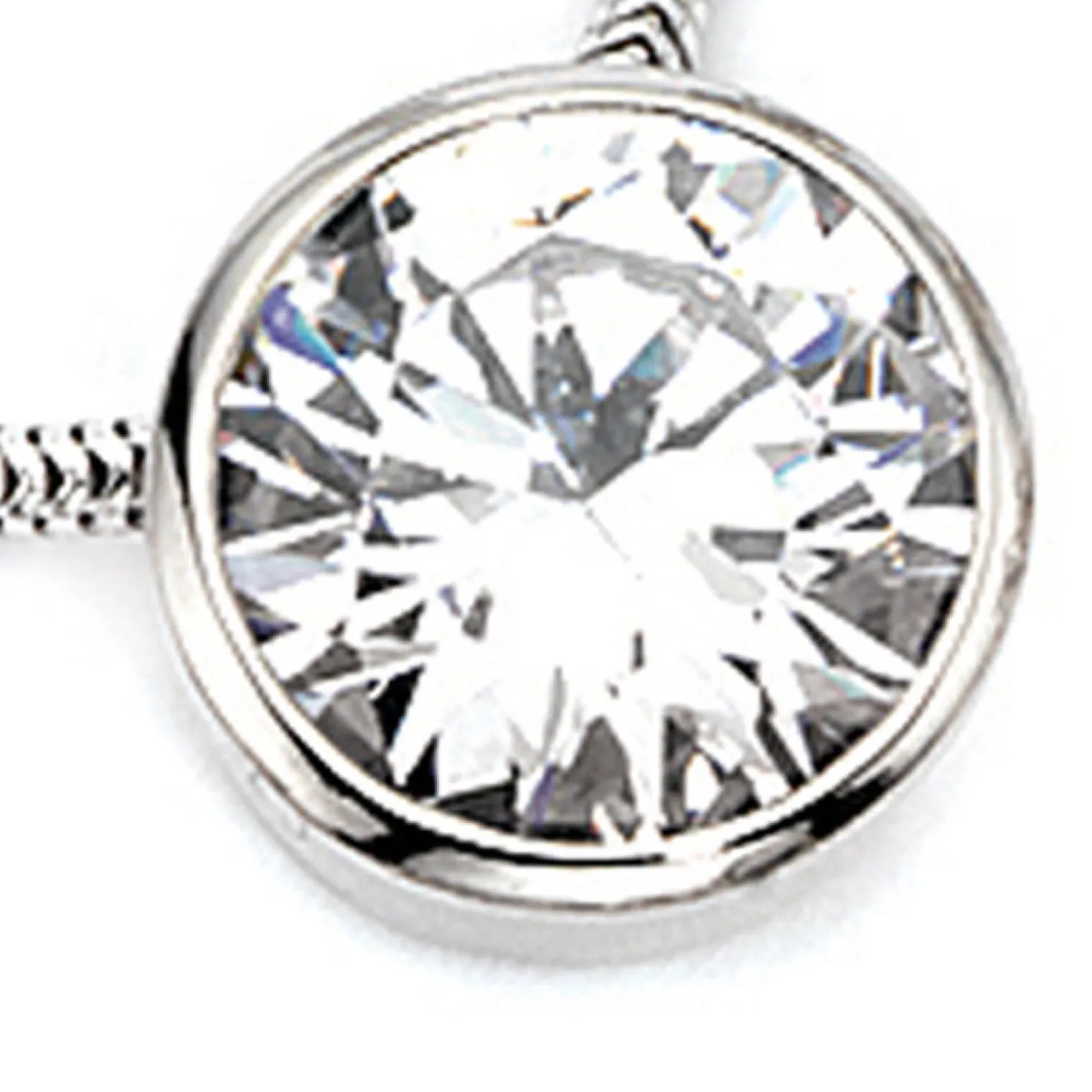 Halsschmuck Zirkonia Anhänger 925 Silber Echtsilber Damen Silberanhänger
