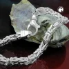 Kette Collier aus 925 Silber, Halsschmuck, Länge 55cm