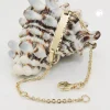 Kinder-Armband mit Gravurplatte Schildarmband, 375 Gold Gelbgold, 12-15cm
