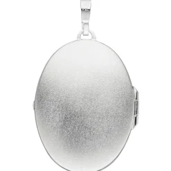 Medaillon Amulett Anhänger 29,2x40mm zum Öffnen aus 925 Echt Silber für Damen