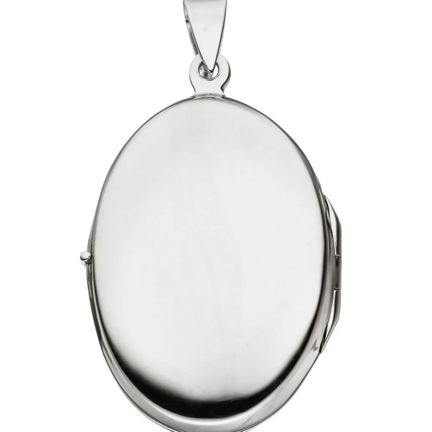 Medaillon Amulett Anhänger 21,4x31,8mm zum Öffnen 925 Silber oval