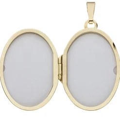 Medaillon Anhänger 21,6x27,3mm zum Öffnen aus 333 Gold Gelbgold Goldmedaillon