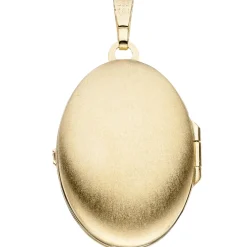 Medaillon Anhänger 21,6x27,3mm zum Öffnen aus 333 Gold Gelbgold Goldmedaillon