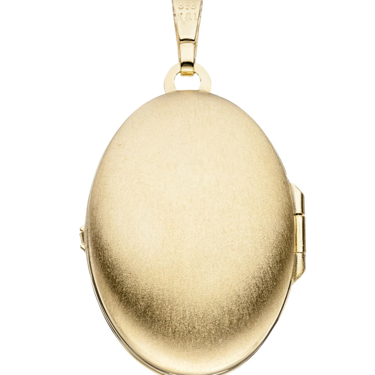 Medaillon Anhänger 21,6x27,3mm zum Öffnen aus 333 Gold Gelbgold Goldmedaillon