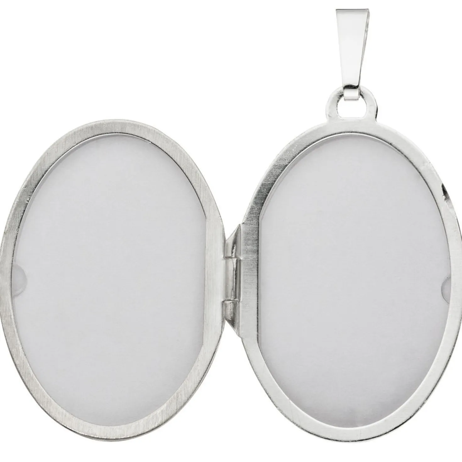 Medaillon Anhänger zum Öffnen 925 Silber asiatische Muster schwarz