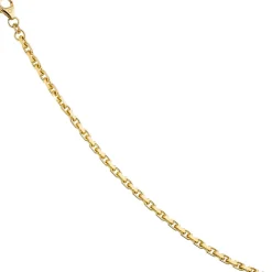 3mm Ankerarmband Armband Armschmuck aus 585 Gold Gelbgold diamantiert 21cm