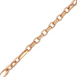 11mm Anker-Armband Phantasie-Kette Armkette aus 585 Gold Rotgold 20cm