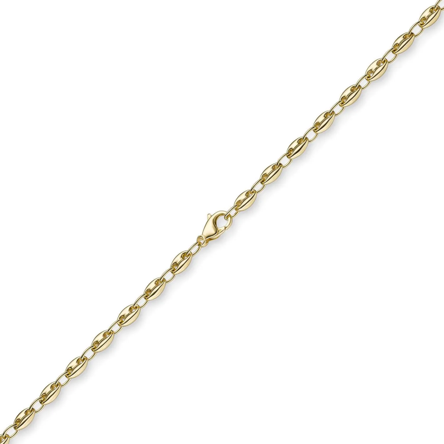5,5mm Ankerkette Armband Armkette Schiffsanker 585 Gold Gelbgold 21cm Armschmuck