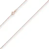 1,3mm Ankerkette diamantiert Collier Halskette aus 585 Gold Rotgold 42cm