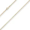 2mm Ankerkette diamantiert Kette Collier Halskette aus 333 Gold Gelbgold 55cm