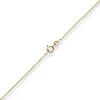 1,3mm Ankerkette diamantiert Kette Collier Halskette aus 333 Gold Gelbgold 42cm