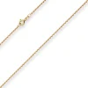 1,7mm Ankerkette diamantiert Kette Collier Halskette aus 333 Gold Gelbgold 40cm