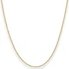 1mm Ankerkette diamantiert Kette Collier Halskette aus 375 Gold Gelbgold 42cm