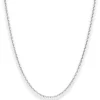 1,9mm Ankerkette diamantiert Silberkette Collier Halskette aus 925 Silber 70cm
