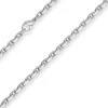 4,5mm Ankerkette diamantiert Silberkette Collier Halskette aus 925 Silber 60cm