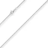 1,7mm Ankerkette diamantiert Silberkette Collier Halskette aus 925 Silber 60cm