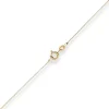 0,8mm Ankerkette flach Goldkette Collier Halskette aus 333 Gold Gelbgold 45cm