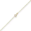 1,3mm Ankerkette flach Kette Collier Halskette aus 585 Gold Gelbgold 42cm