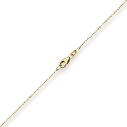 1,1mm Ankerkette flach Kette Collier Halskette aus 585 Gold Gelbgold 42cm