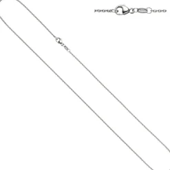 1,5mm Ankerkette Halskette Kette Platinkette Halsschmuck aus 950 Platin, 50cm