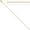 1,2mm Ankerkette Kette Collier aus 585 Gelbgold Gold Halskette 38cm