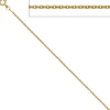 1,6mm Ankerkette Kette Collier aus 333 Gelbgold Gold Halskette 42cm
