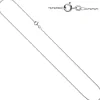 1,5mm Ankerkette Kette Collier Halskette 925 Silber diamantiert glänzend 50cm