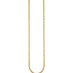 3mm Ankerkette Kette Collier Halsschmuck aus 585 Gold Gelbgold diamantiert 50cm