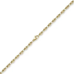 5,5mm Ankerkette Kette Collier Schiffsanker Halskette aus 585 Gold Gelbgold 60cm