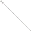 1,3mm Ankerkette Kette Halskette Collier Goldkette 333 Gold Weißgold 36cm